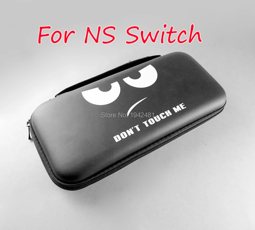 1шт для Nintendo Switch Чехол для переноски смайликов EVA Deluxe Защитная Большая сумка для аксессуаров консоли Nitendo Switch Изображение 0