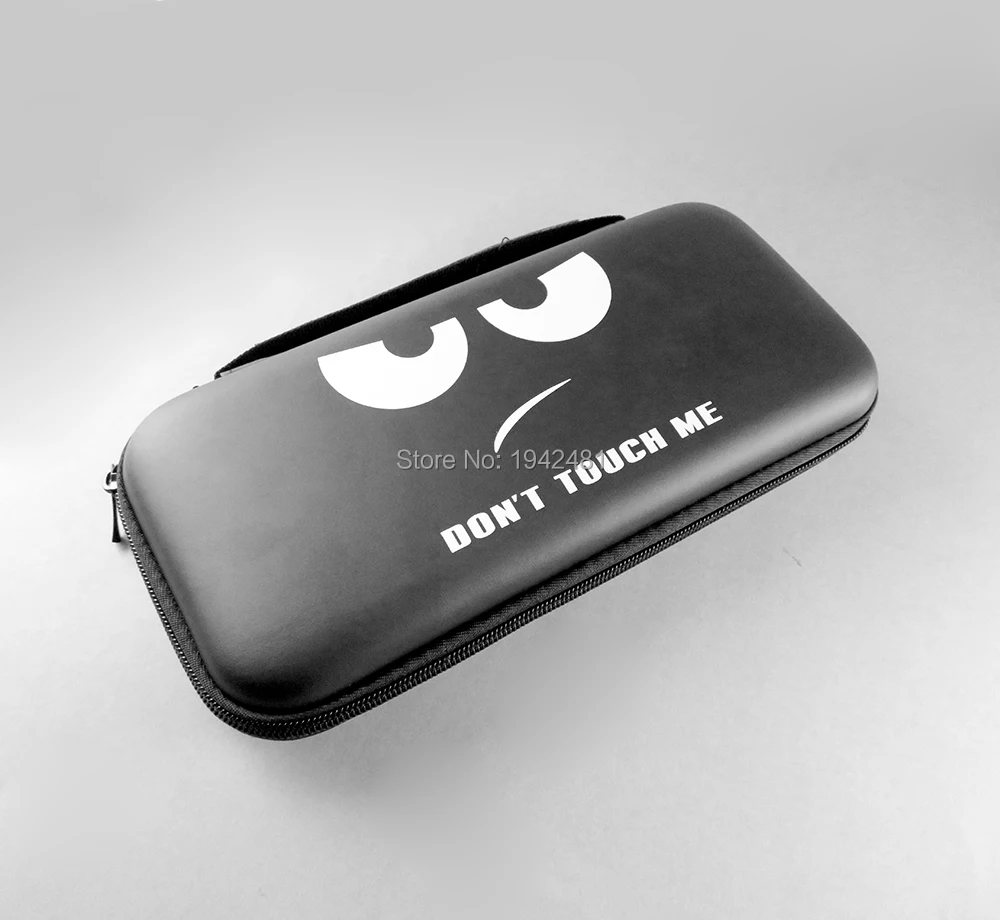 1шт для Nintendo Switch Чехол для переноски смайликов EVA Deluxe Защитная Большая сумка для аксессуаров консоли Nitendo Switch Изображение 2
