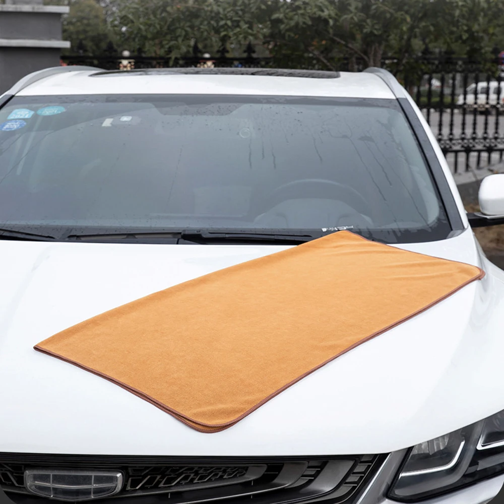 2/1ШТ Обновленное полотенце для автомойки из ультра волокна, суперабсорбирующее Средство для ухода за автомобилем, Салфетки для сушки деталей, полотенца для мойки автомобилей Изображение 1